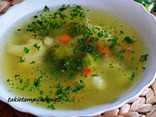 Fot. makusia, Lekka zupka warzywna z grysikiem