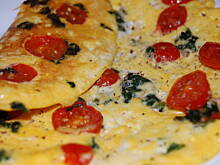 Fot. ofelia14, Omlet ze szpinakiem i pomidorami