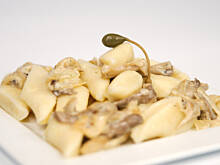 Fot. Wkn, Sos cebulowo-boczniakowy do kopytek i leniwych klusek