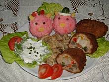 Fot. beatkaa153, Nadziewane kotleciki i świnki