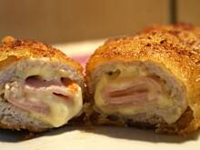 Fot. kasiagie, Schabowy z szynką i serem żółtym.