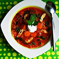 Zupa ze świeżych pomidorów wyśmienita