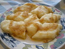 Fot. setunia, pierogi leniwe