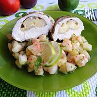 Filet z brzoskwiniowo-limonkową salsą