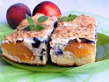 Fot. joana30, Ciasto brzoskwiniowo-borówkowe z kokosem