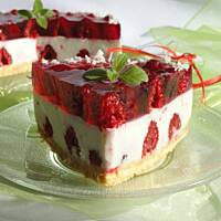 Kokosowo-malinowa rozkosz