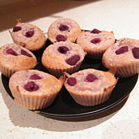 Babeczki jogurtowe z owocami