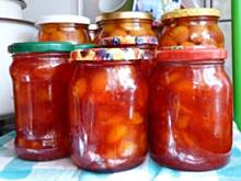 Fot. Anna Z, Dżem z czerwonych mirabelek