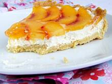 Fot. izaa_a, tarta z brzoskwiniami