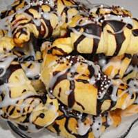 Rogaliki krucho - drożdżowe