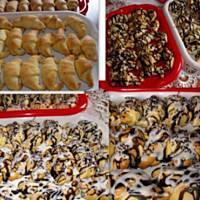 Rogaliki krucho - drożdżowe