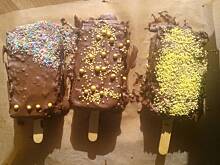 Fot. Wróbelek, lody brownie