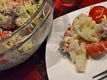 Fot. makusia, Sałatka z tuńczyka i kalafiora