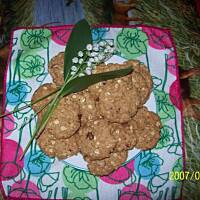 Ciasteczka owsiane z czekoladą.