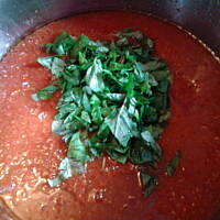 Sos do spaghetti na zimę