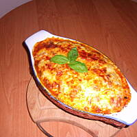 zapiekanka makaronowa ze szpinakiem