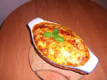 Fot. borniak78, zapiekanka makaronowa ze szpinakiem