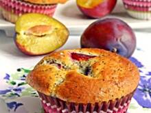 Fot. Mloda, Makowe muffiny ze śliwkami