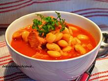 Fot. makusia, Fasolka Biały Jaś z indykiem i solą wędzoną