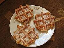 Fot. Ju$tysia222, Placuszki gofrowe z owocami