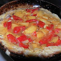 Extrasuper omlet z ziemniaczkami