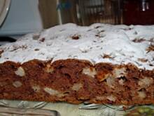 Fot. Anna Z, Ciasto piernikowe z jabłkami