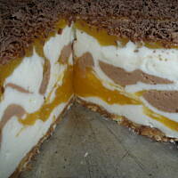 Sernik kolorowa fantazja