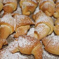 bezglutenowe rogaliki drożdżowe