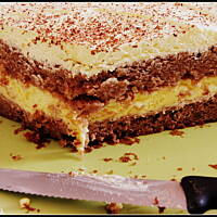 Pigwowy tort marzenie