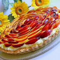 Tarta z nektarynkami