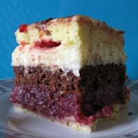 Ciasto z jabłkami i aronią - Fantazja jesienna