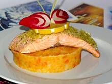 Fot. evita0007, Łosoś na purée