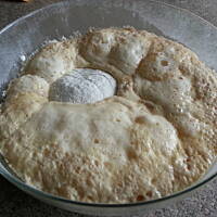 Placek drożdżowy ze śliwkami i kruszonką.