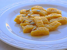 Fot. Barb82, Smakowite kopytka dyniowe z miodem i pestkami dyni