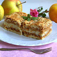 Prosta i pyszna szarlotka sypana