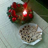 Półfrancuskie (a'la) ciasteczka na choinkę i nie tylko