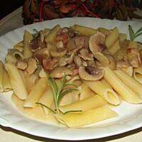Penne w sosie grzybowym