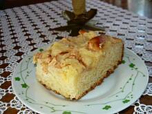 Fot. edyta-ixa, bezglutenowe ciasto drożdżowe z jabłkami i kruszonką