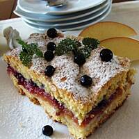 Jabłecznik z jagodami