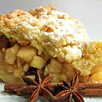 koralowa szarlotka....