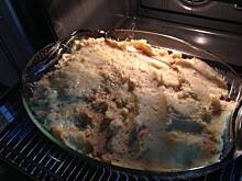 Fot. kejt, zapiekanka z miesa mielonego pod pierzynka z puree ziemniaczanego