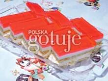 Fot. żonka idealna, Ciasto z krakersami i galaretką