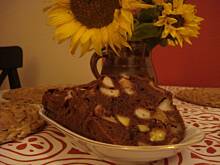 Fot. romaroza, Ciasto kakaowe z jabłkami