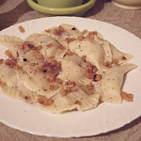 Pierogi z mięsem. Najulubieńsze.