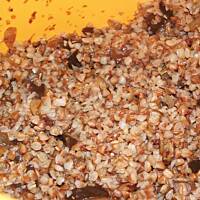 Pierogi z gryczaną i grzybami.