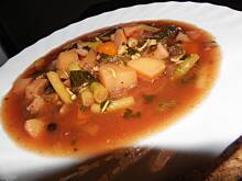 Fot. msewka, Zupa jarzynowa z jarmużem.