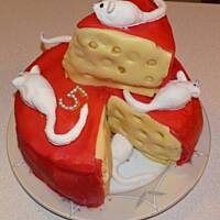 Przykładowe dekorowanie - tort urodzinowy dla dziecka