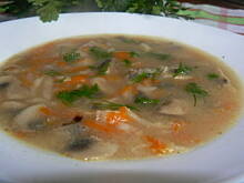 Fot. anula7504, zupa pieczarkowa z ryżem
