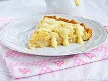 Fot. izaa_a, szarlotka z sosem waniliowym...