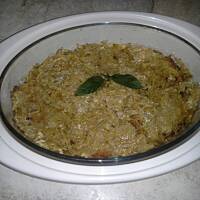 Schab w kapuście kiszonej